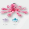 8F543ECA-8357-43E1-B5EC-48A04F521CA3 Gor Pets octopus toy (medium) - Squeaker!
