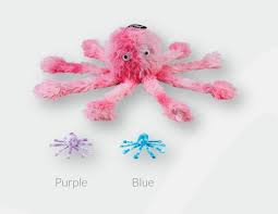 8F543ECA-8357-43E1-B5EC-48A04F521CA3 Gor Pets octopus toy (medium) - Squeaker!