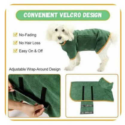Microfibre Drying Coat XS - Style 1 Coffee
