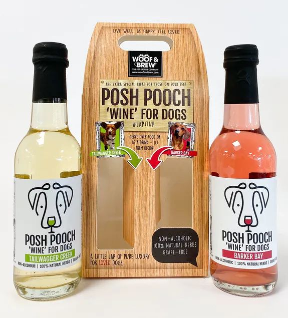 Woof & Brew - Posh Pooch wine for dogs